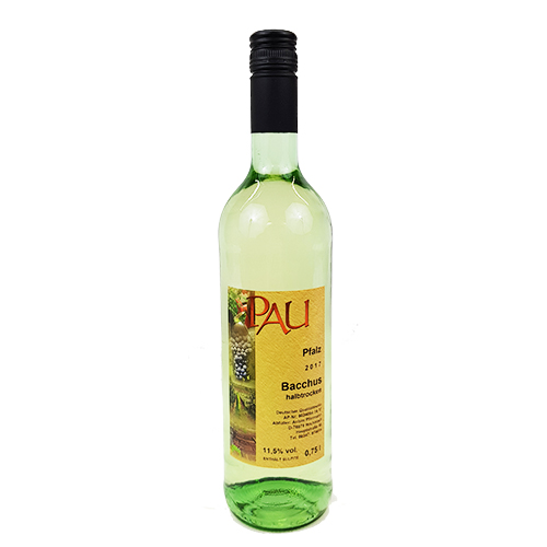 PAU Bacchus halbtrocken QbA