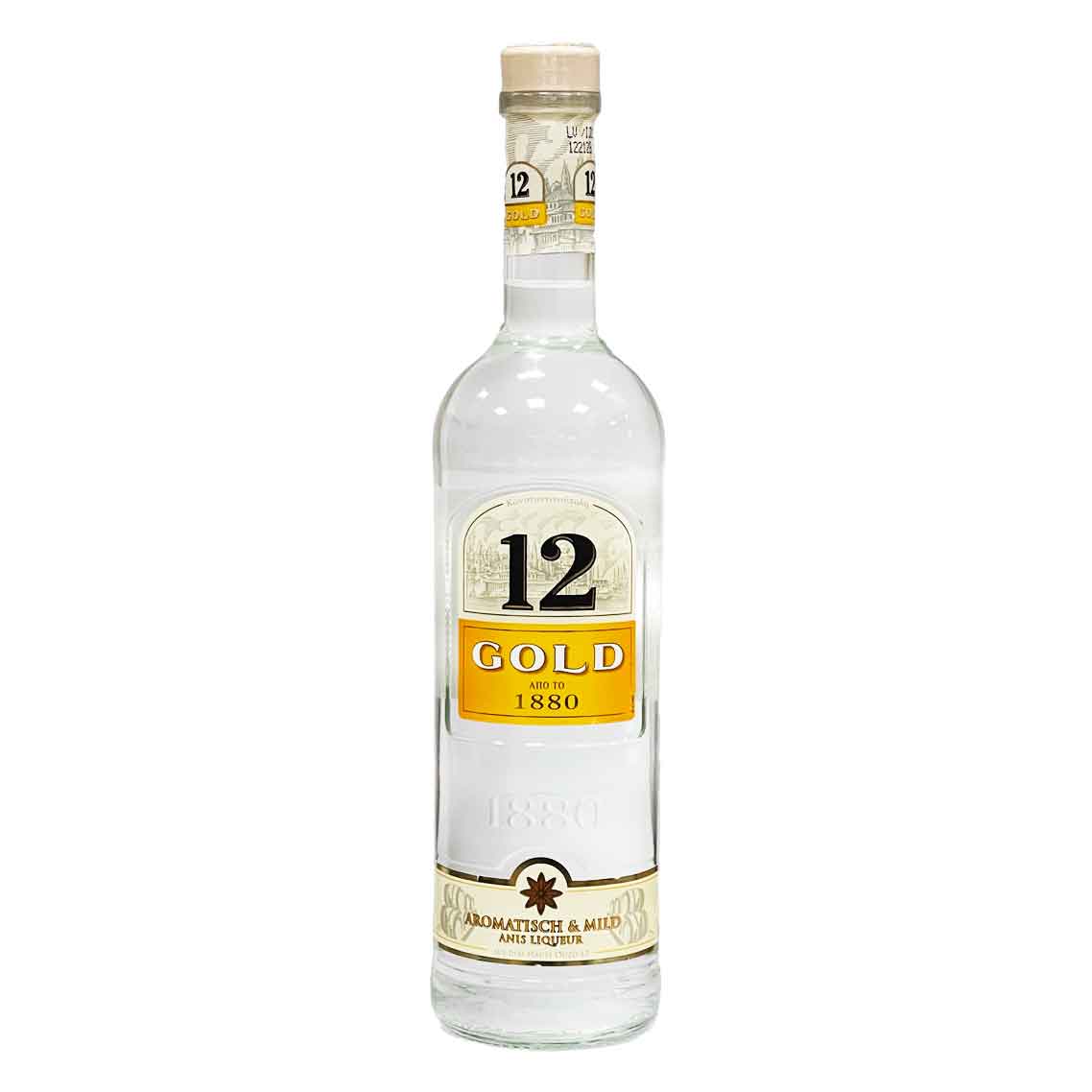 Ouzo 12 Gold 36% Vol.