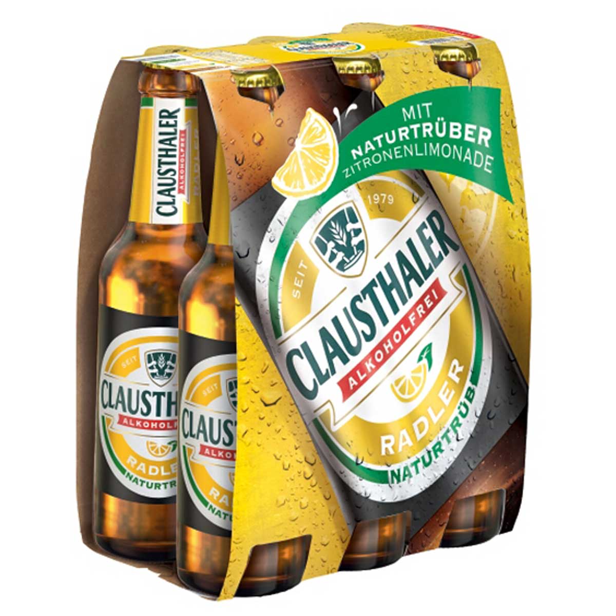 Clausthaler Radler naturtrüb Alkoholfrei